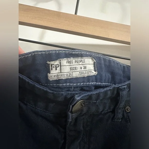 Free People Navy Blue Shorts - Picture 6 of 9